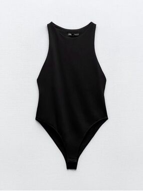 Zara black bodysuit
